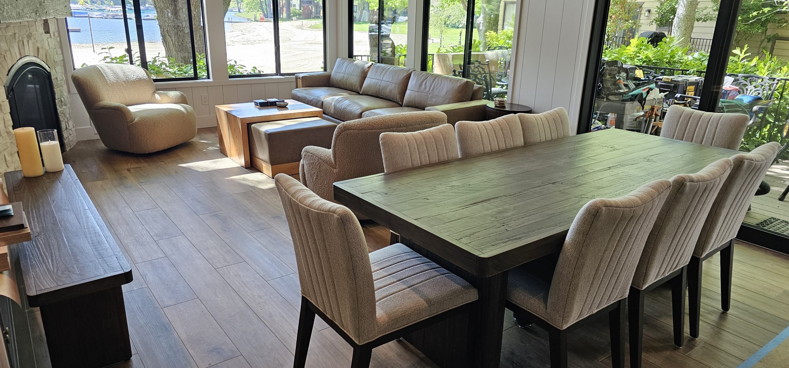 Interior installation from the South West Logistics project portfolio